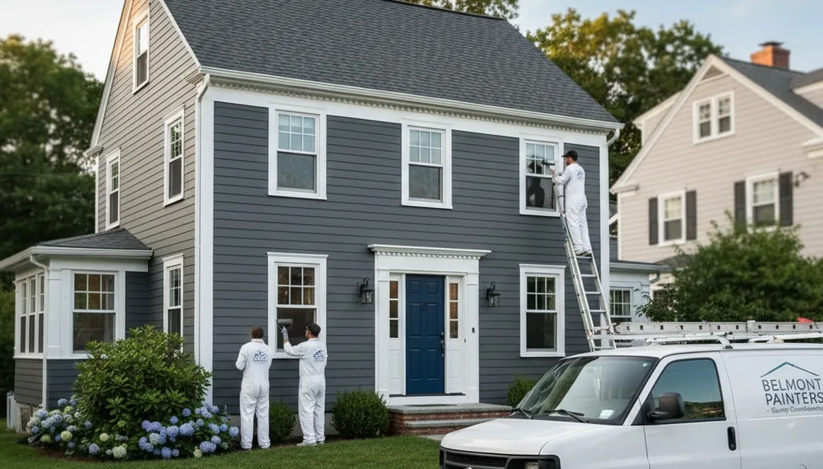 Professional house painting services in Concord MA by expert local painters