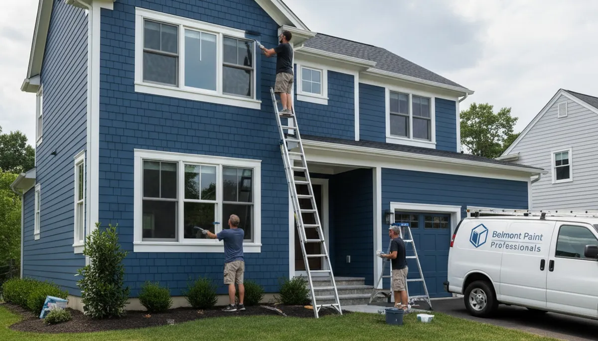 Professional house painting services for Concord MA homes by trusted local painters