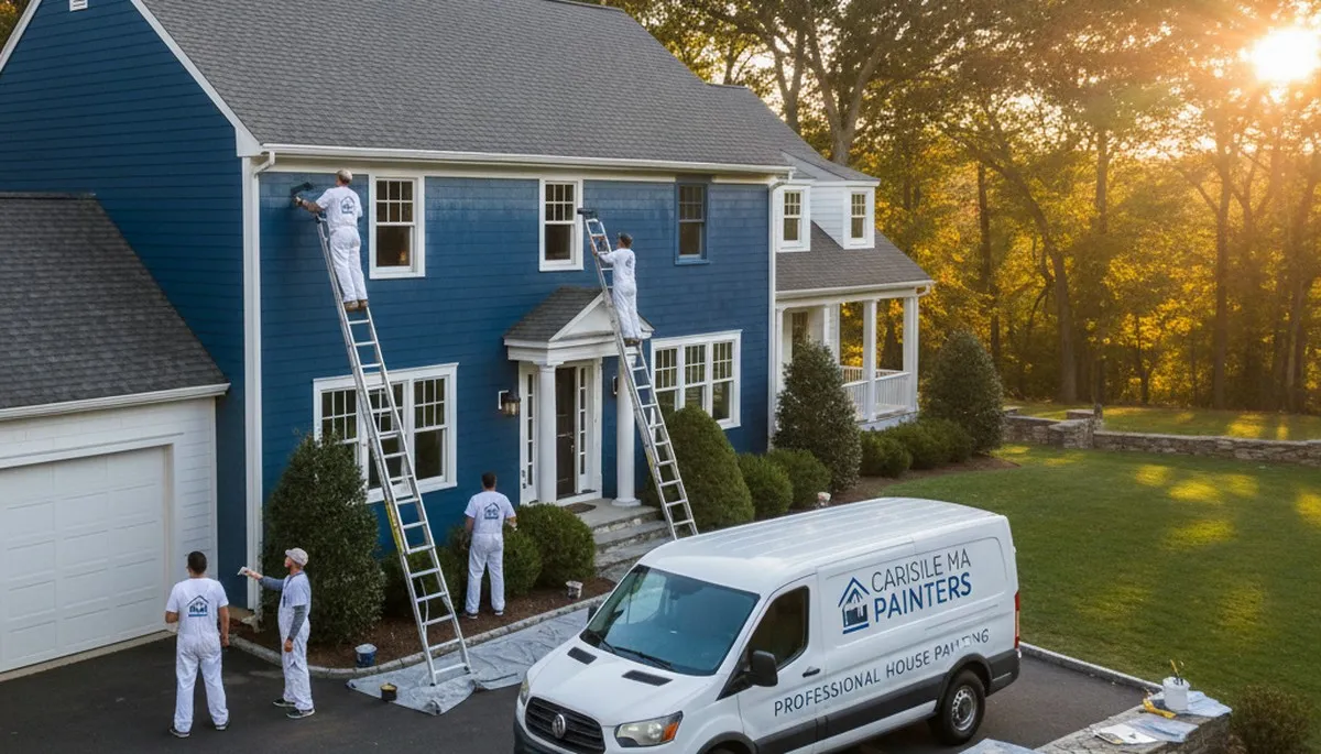 House painting service in Concord, MA for residential interior and exterior homes