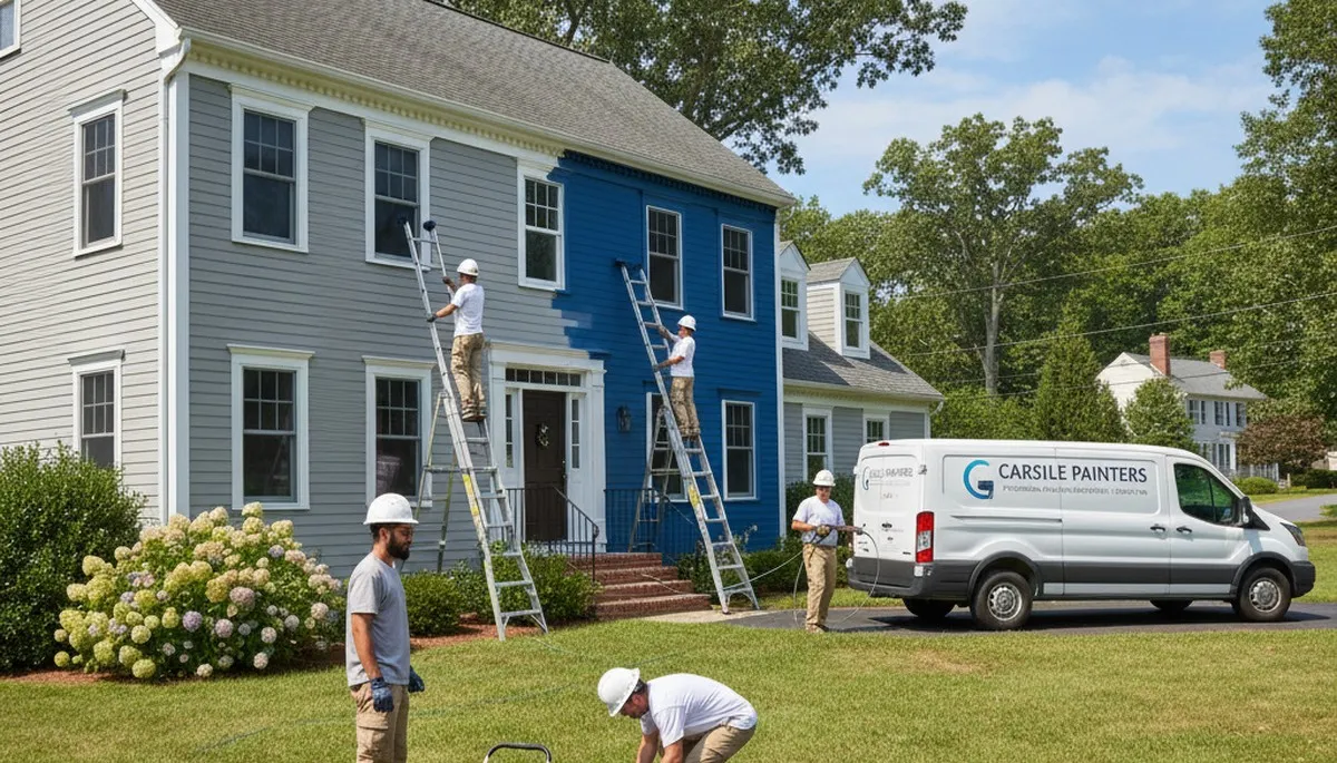 House painting service in Concord, MA for interior and exterior home painting projects