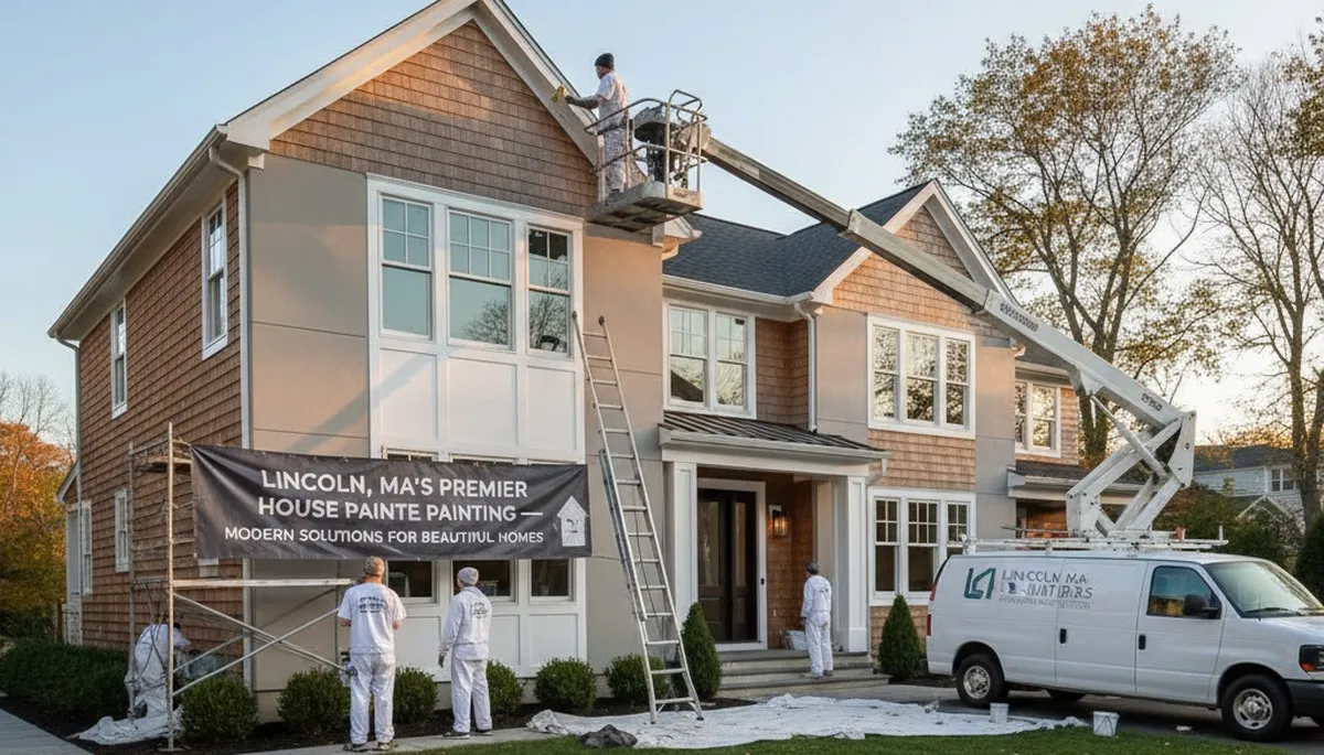 House painting service in Concord, MA for interior and exterior residential painting.